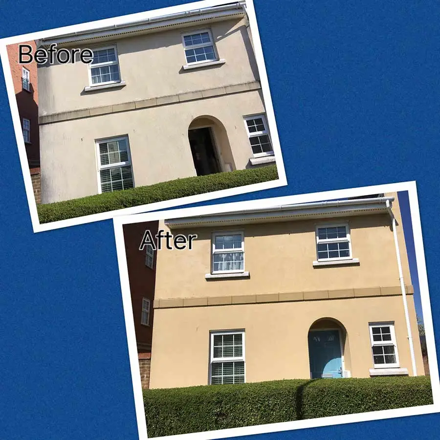 house walls cleaned swindon