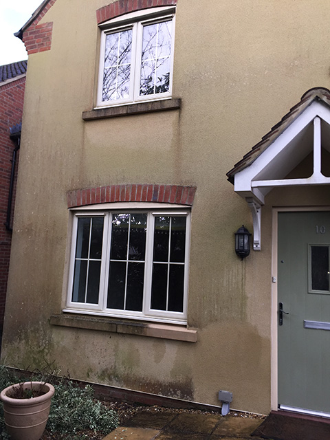render cleaning Swindon