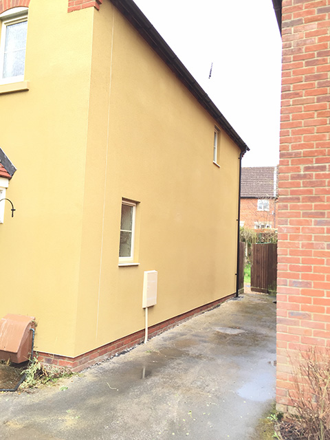 render cleaning Swindon