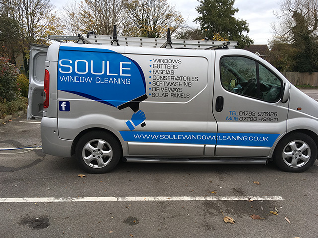 commercial window cleaning Swindon