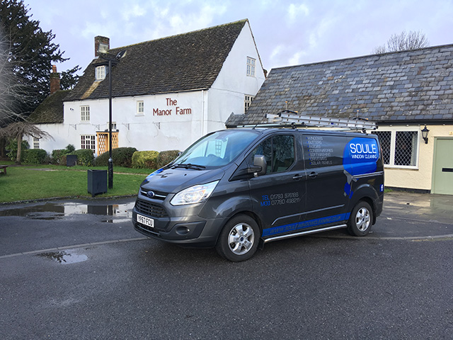commercial window cleaning Swindon