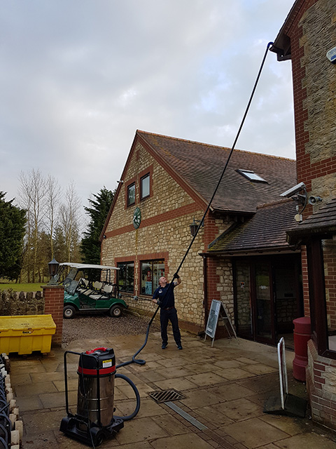 commercial window cleaning Swindon