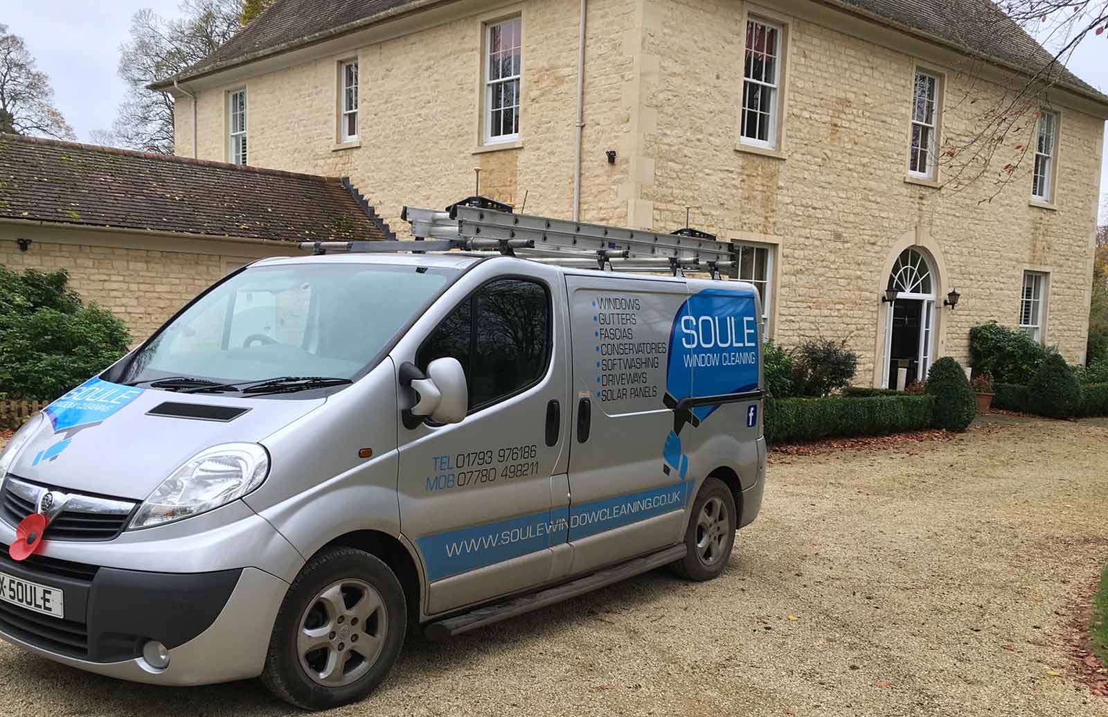 window cleaning brickwork